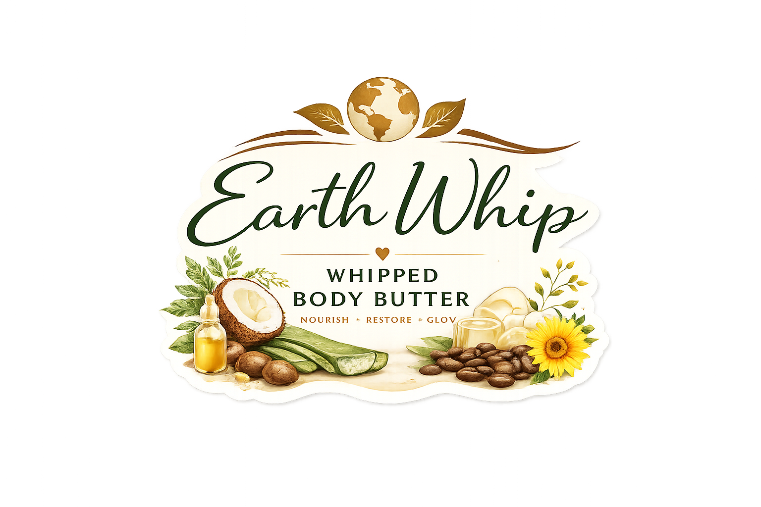 Earth Whip – 4oz Whipped Body Butter